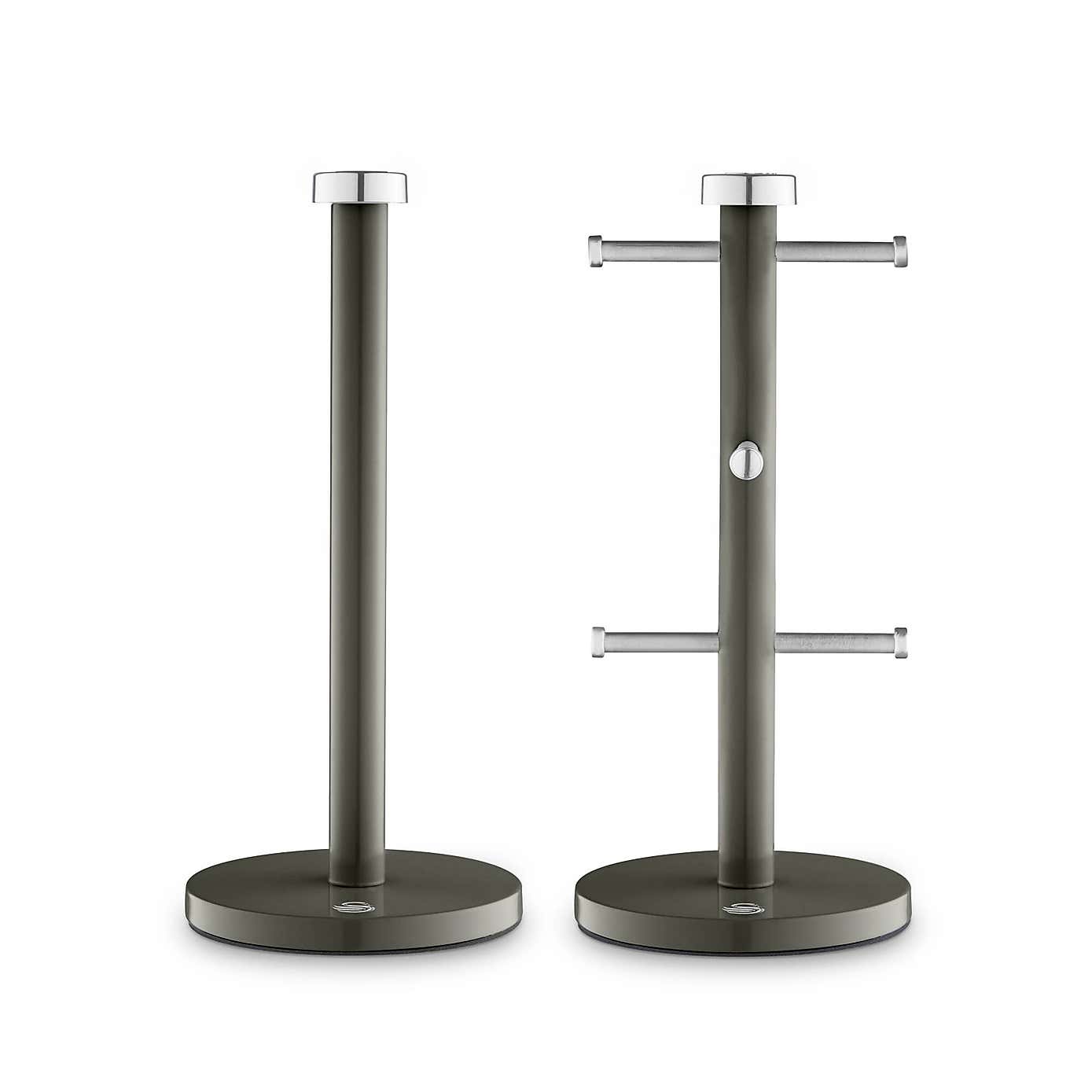 Swan Towel Pole and Mug Tree Set