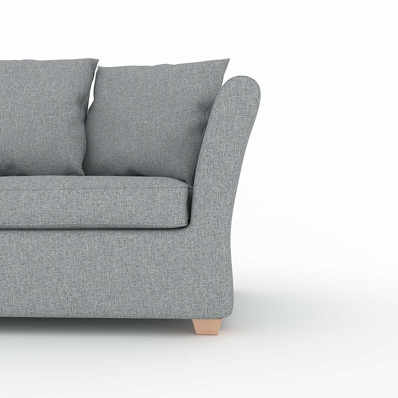 Emmett Flatweave 2 Seater Double Sofa Bed