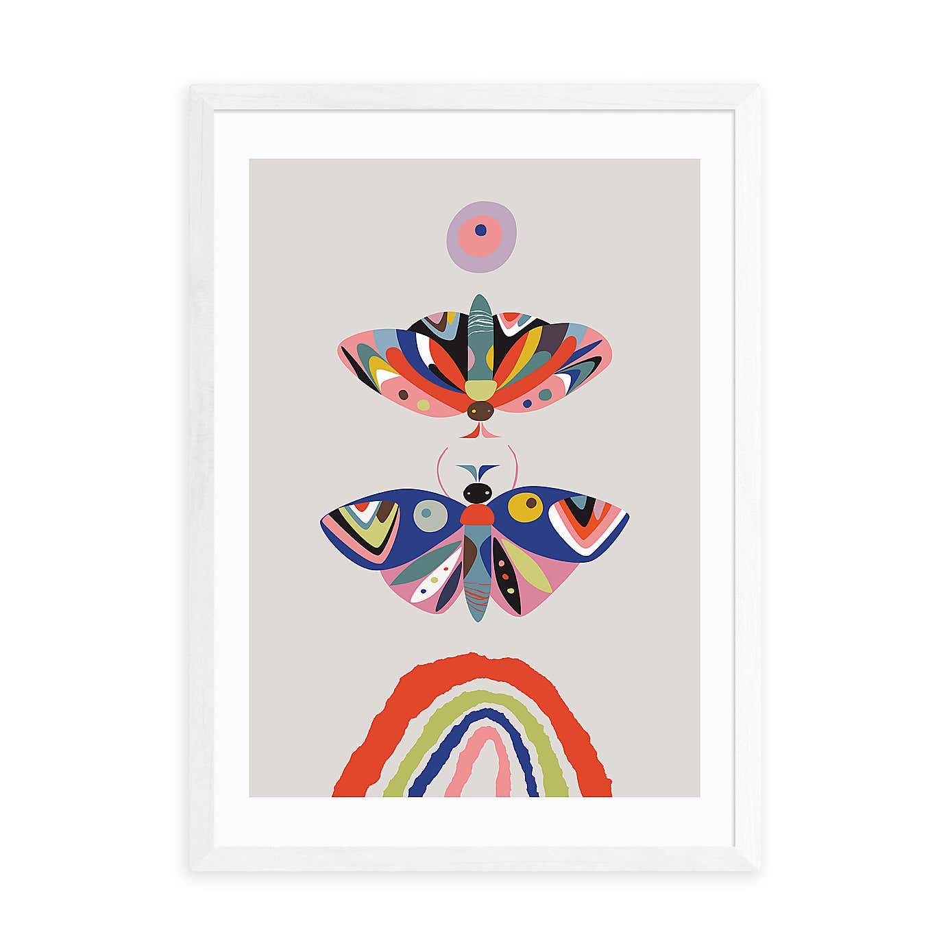 East End Prints Moth Print