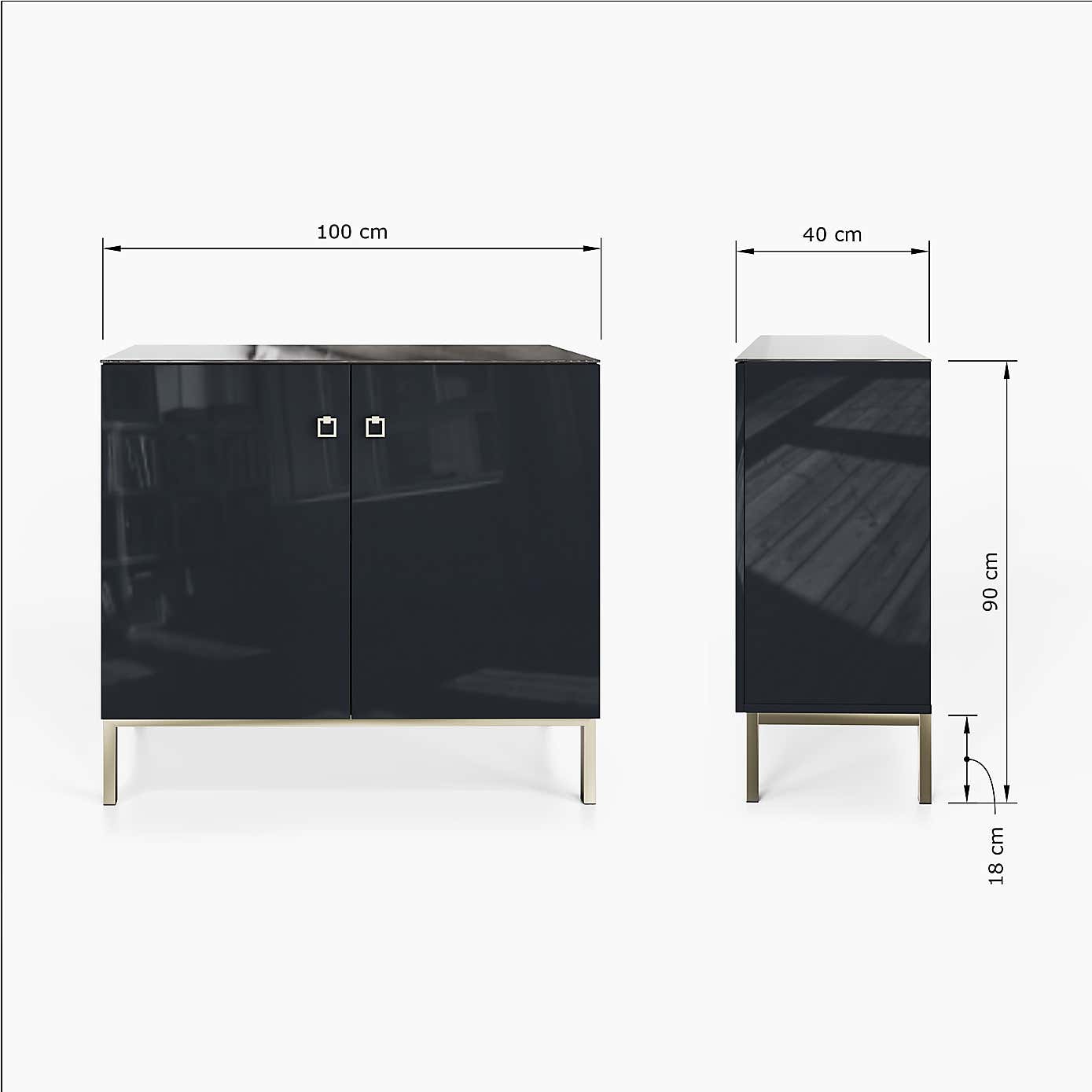 Lyra Tall Smart Sideboard