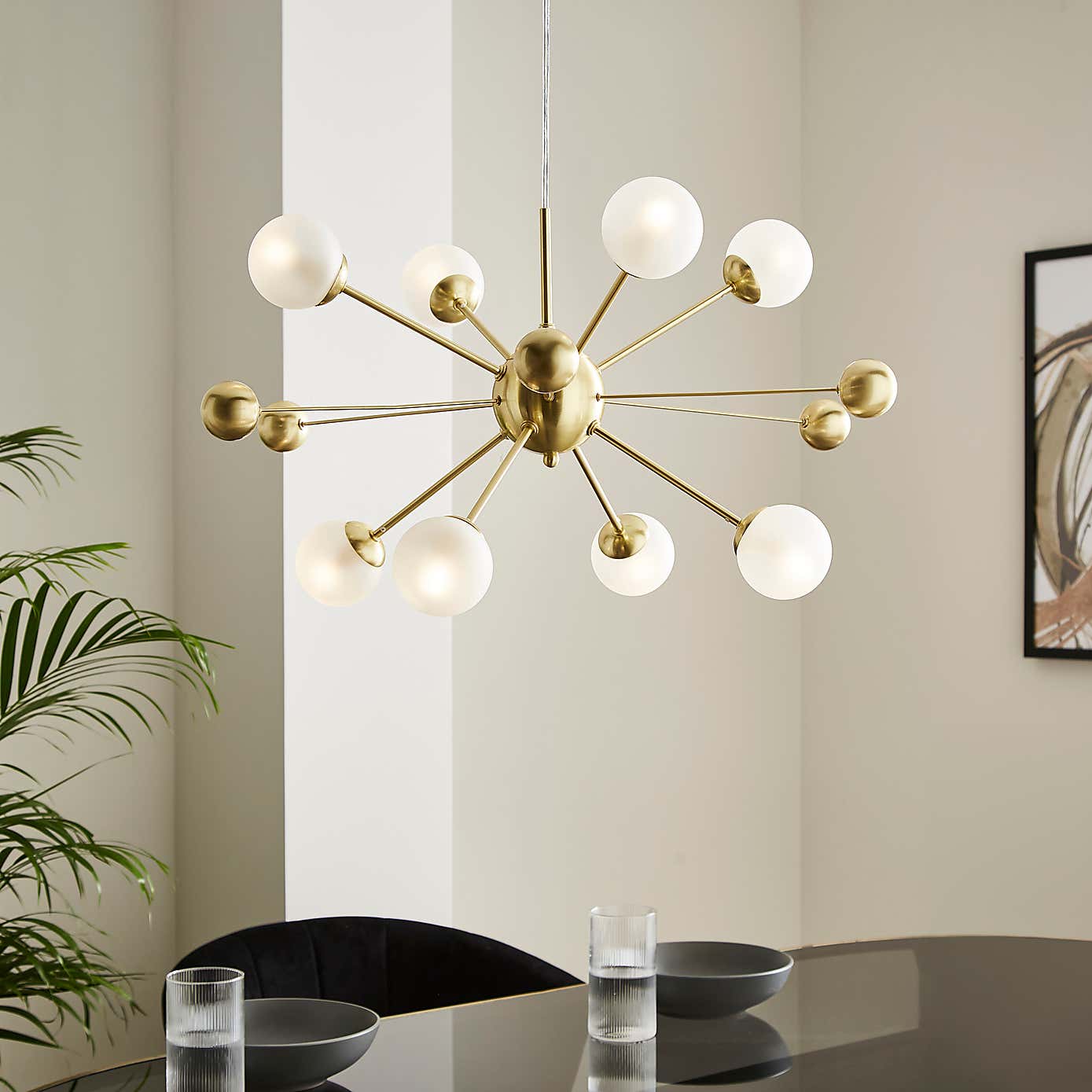 Nova 8 Light Adjustable Cluster Ceiling Light