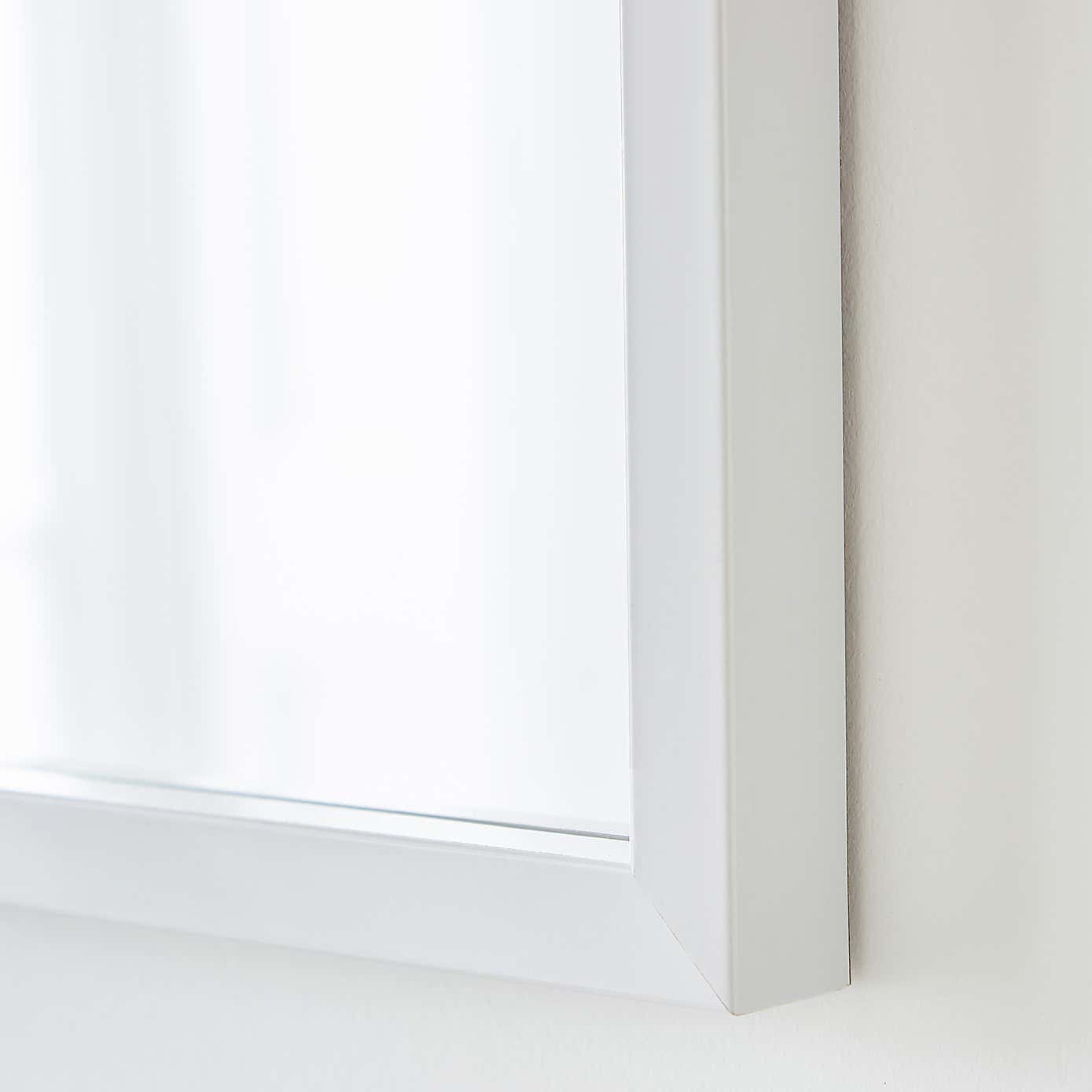 Essentials Rectangle Overmantel Wall Mirror