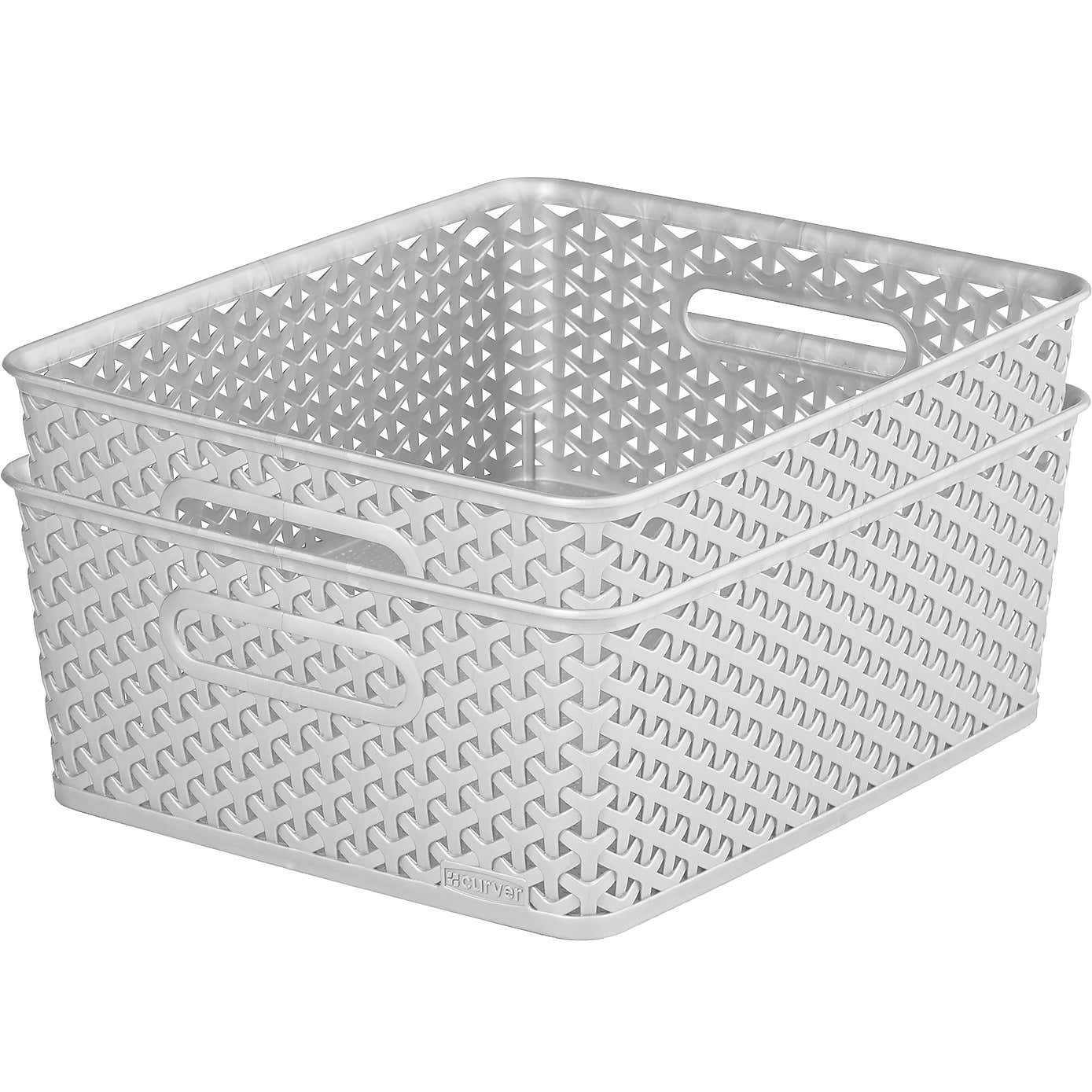 Curver Plastic Storage Basket