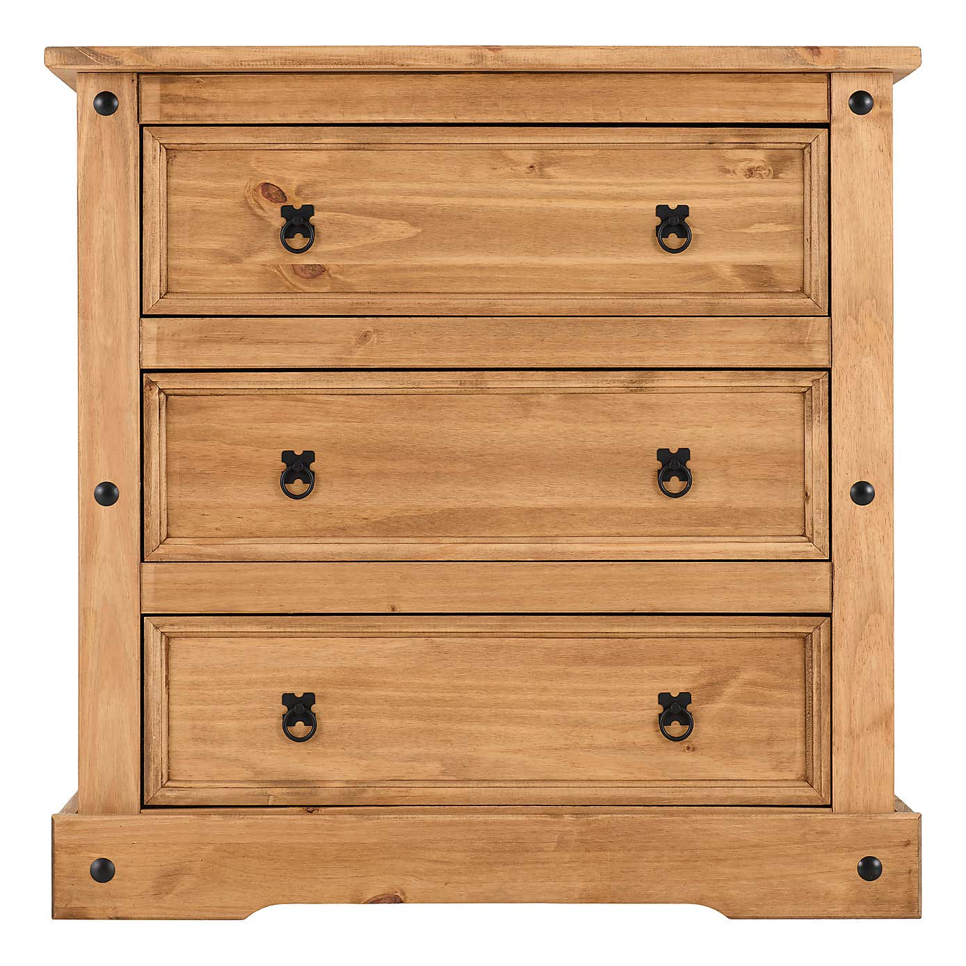 Corona Pine 3 Drawer Chest