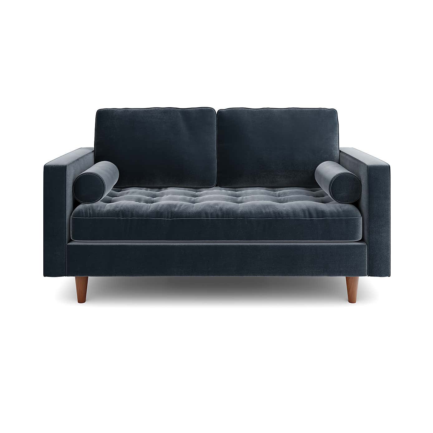 Zoe Casual Sit Velvet 2 Seater Sofa