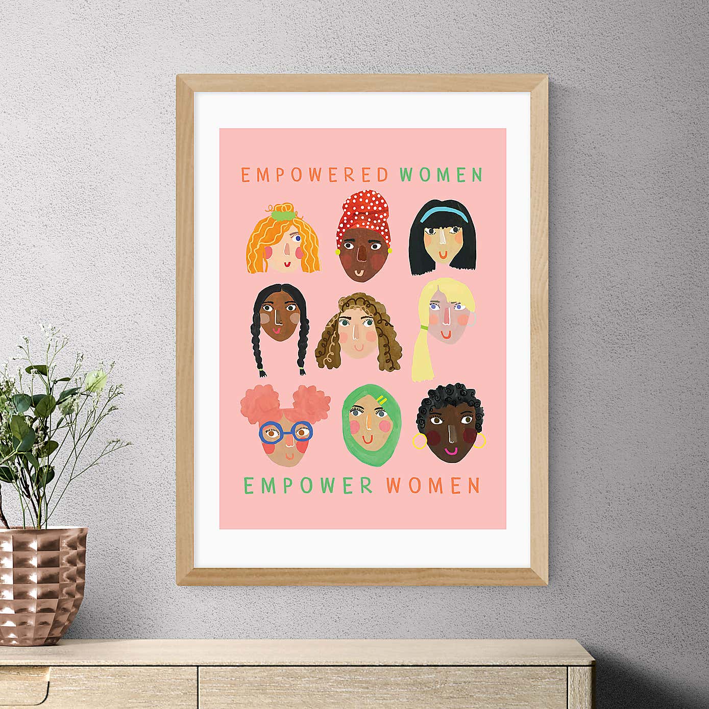 East End Prints Empowered Women Print by Darcie Olley