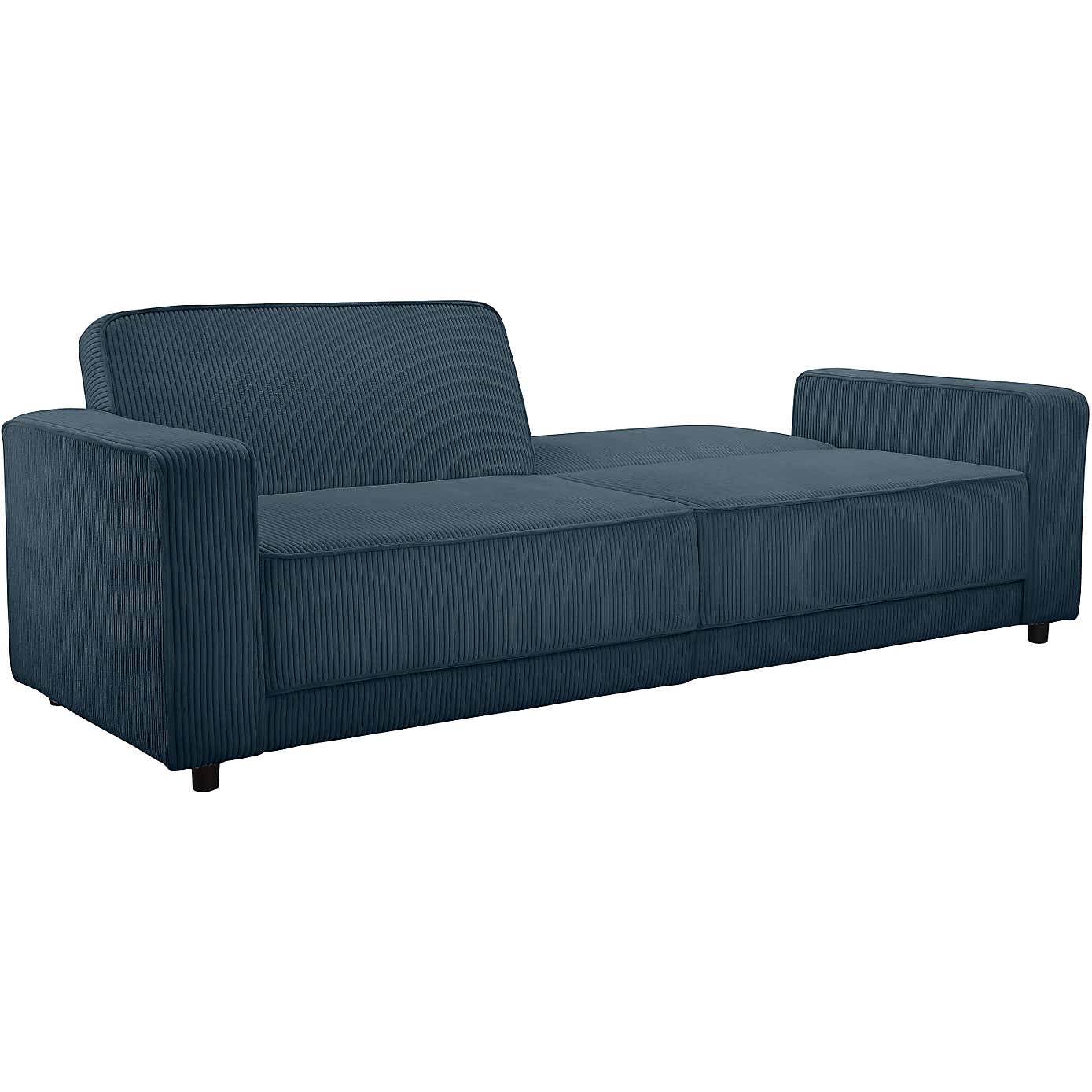 Allie Corduroy 3 Seater Sofa Bed
