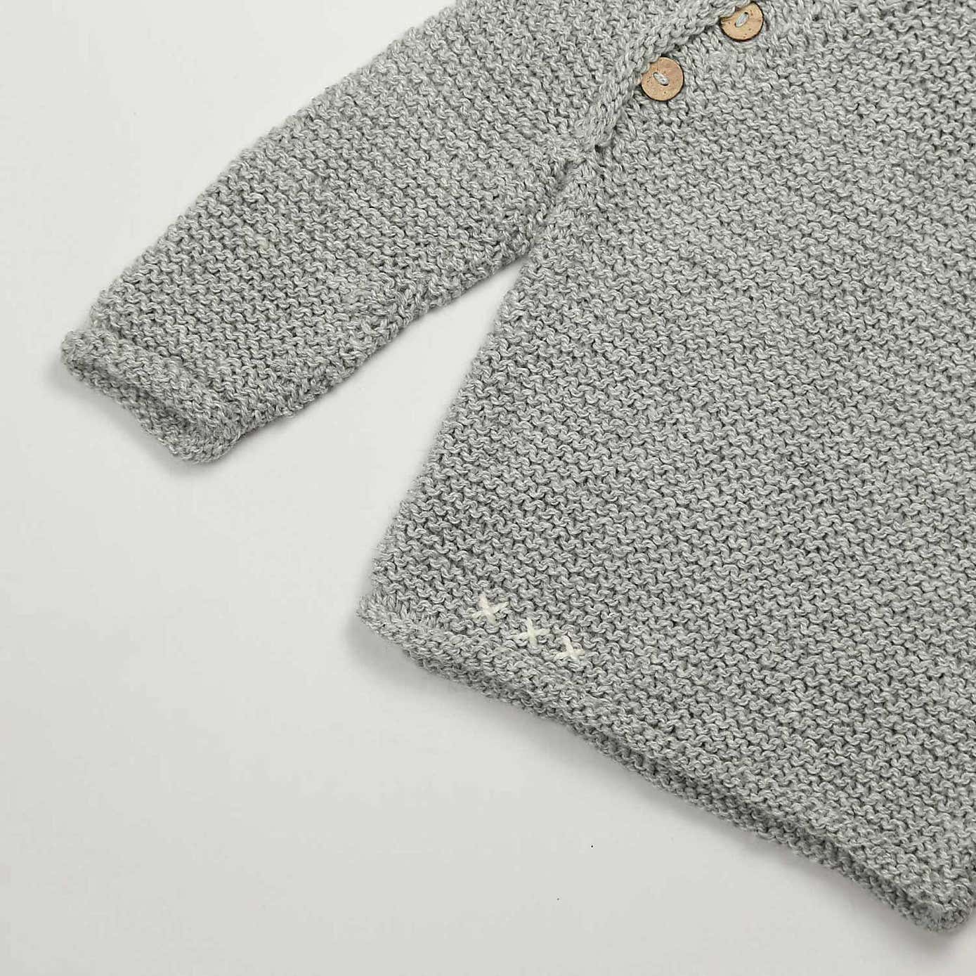 Blossom Baby Jumper Knitting Kit