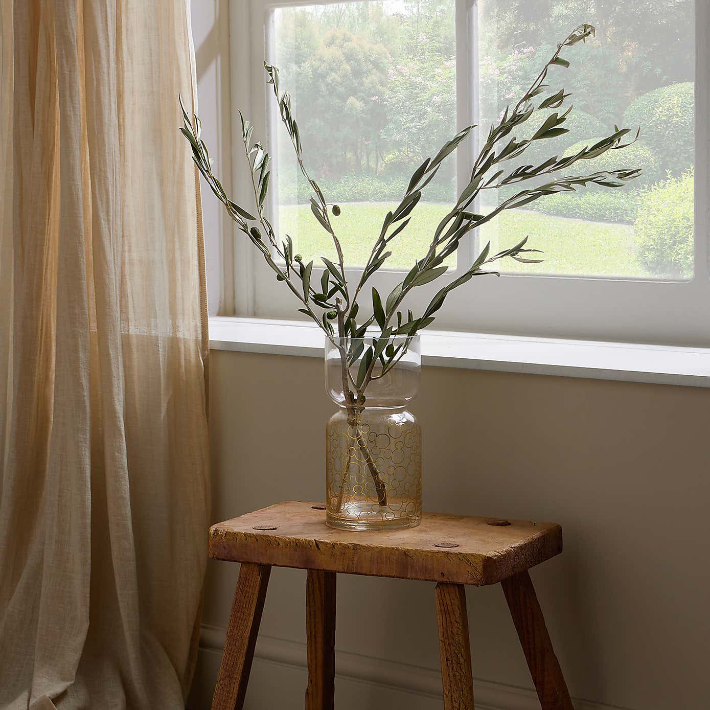 Disney Mickey Mouse Shapes Glass Vase