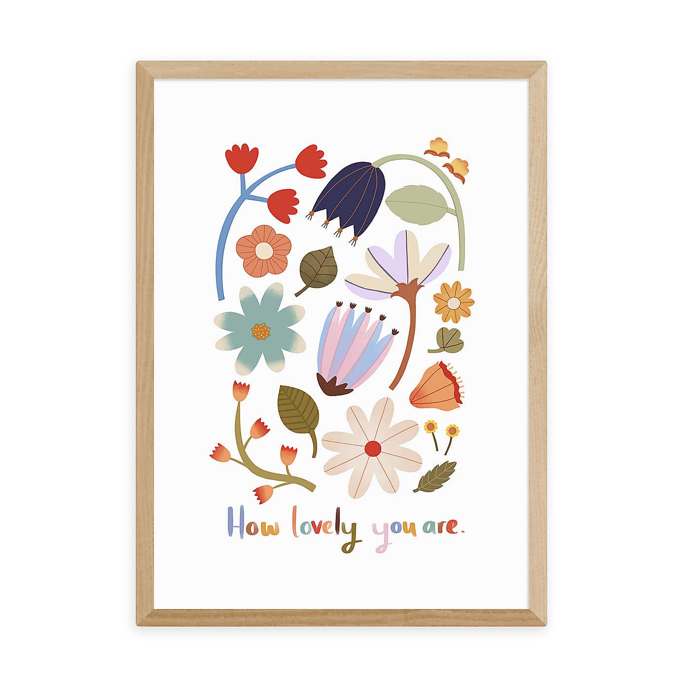 East End Prints How Lovely You Are Print