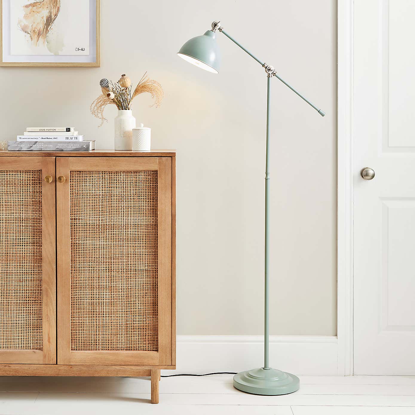Lever Arm Floor Lamp