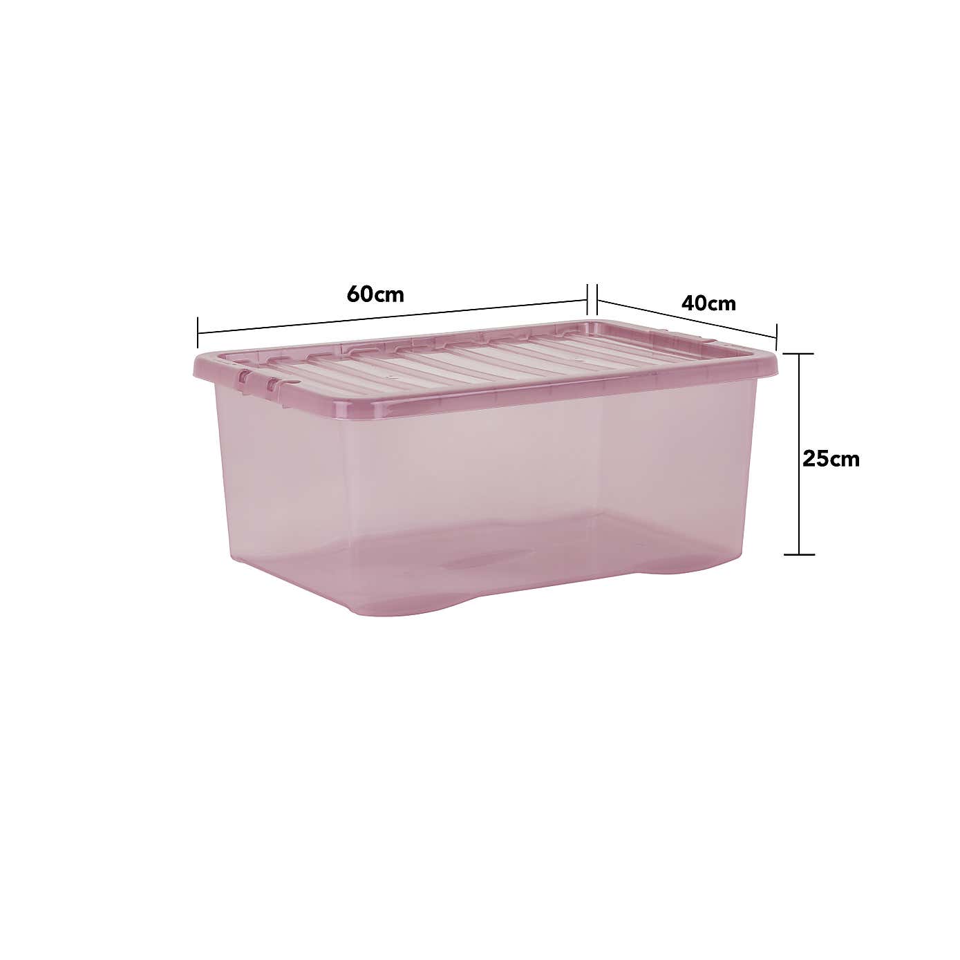 Wham Crystal Set of 5 Storage Boxes & Lids