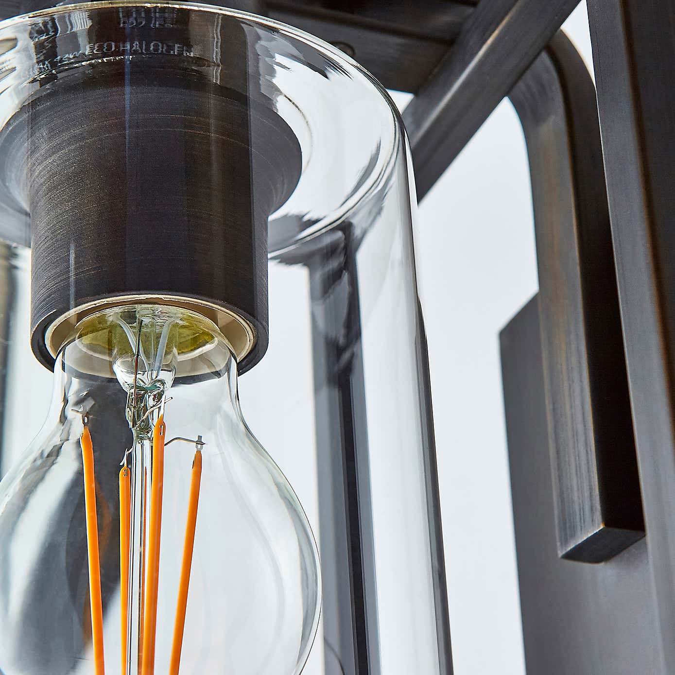 London Bronze Industrial Wall Light