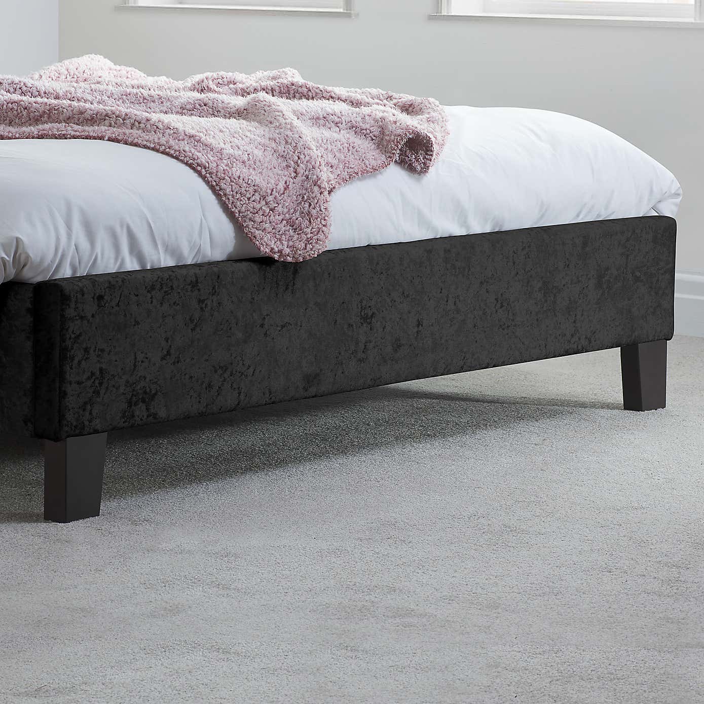 Berlin Crushed Velvet Bed Frame