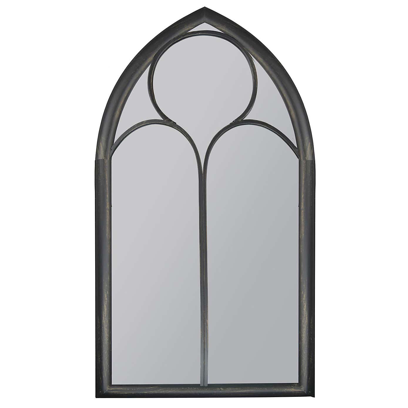 Gothic Large Arched Indoor Outdoor Full Length Wall Mirror