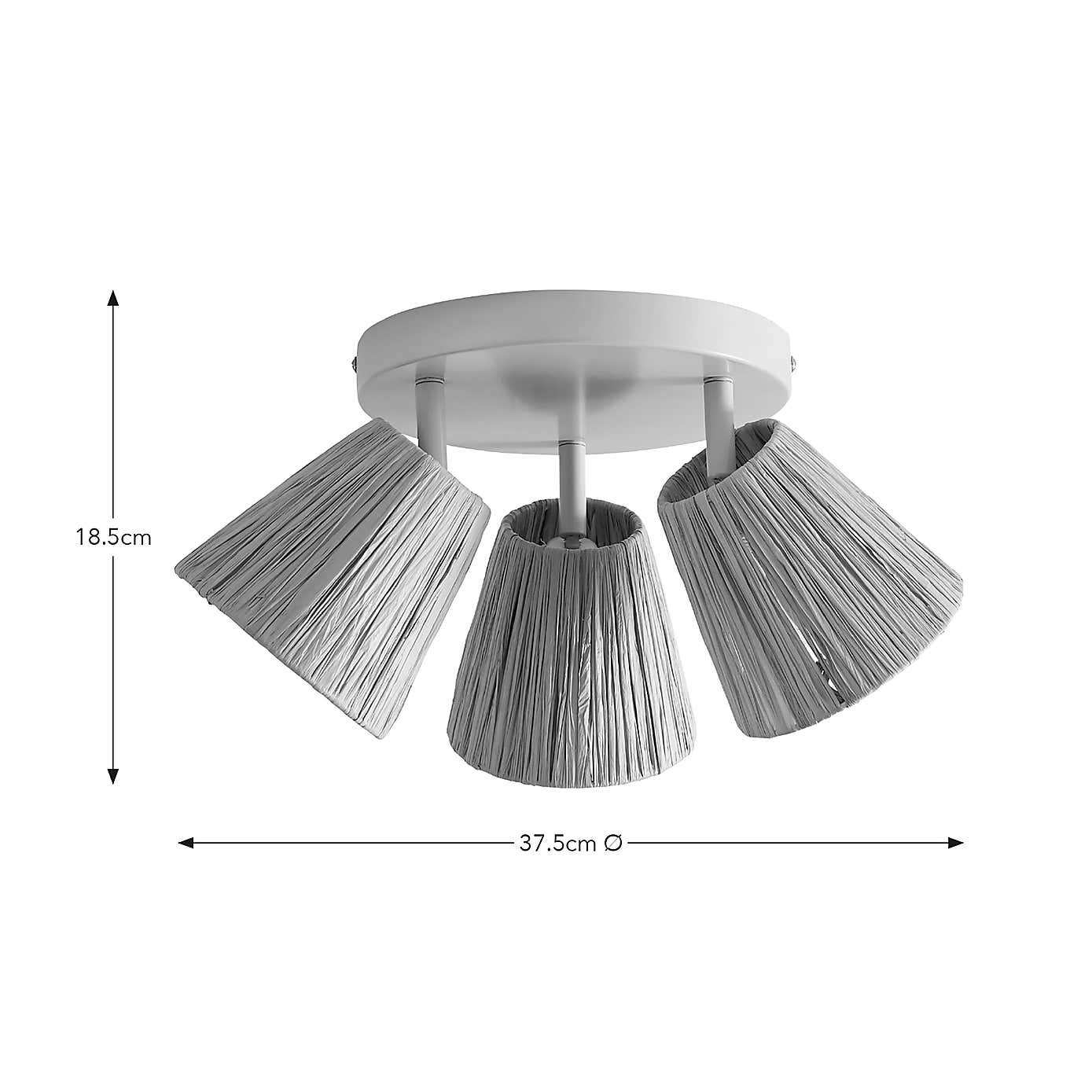 Demie 3 Light Adjustable Spotlight