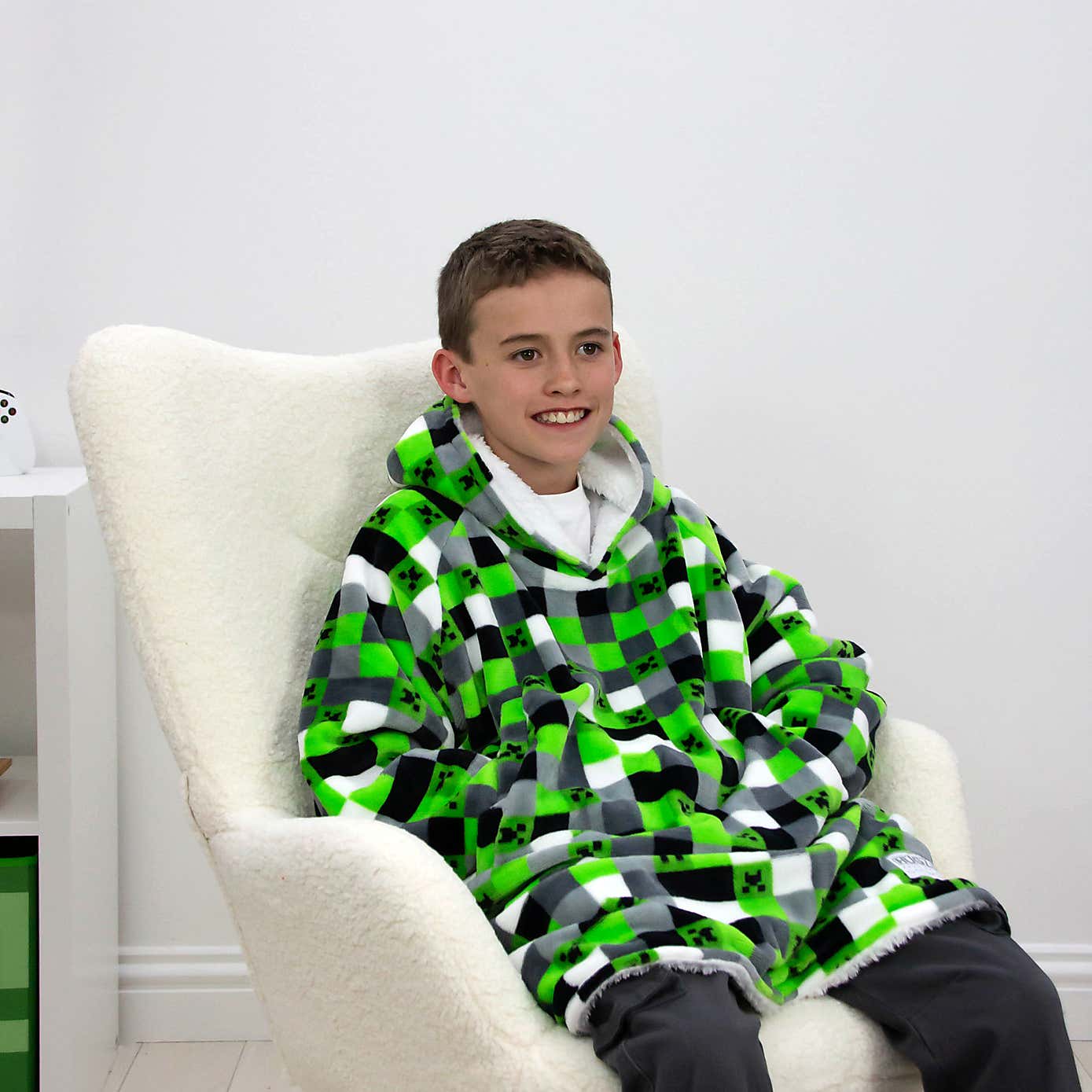 Minecraft Hugzee Blanket Hoodie