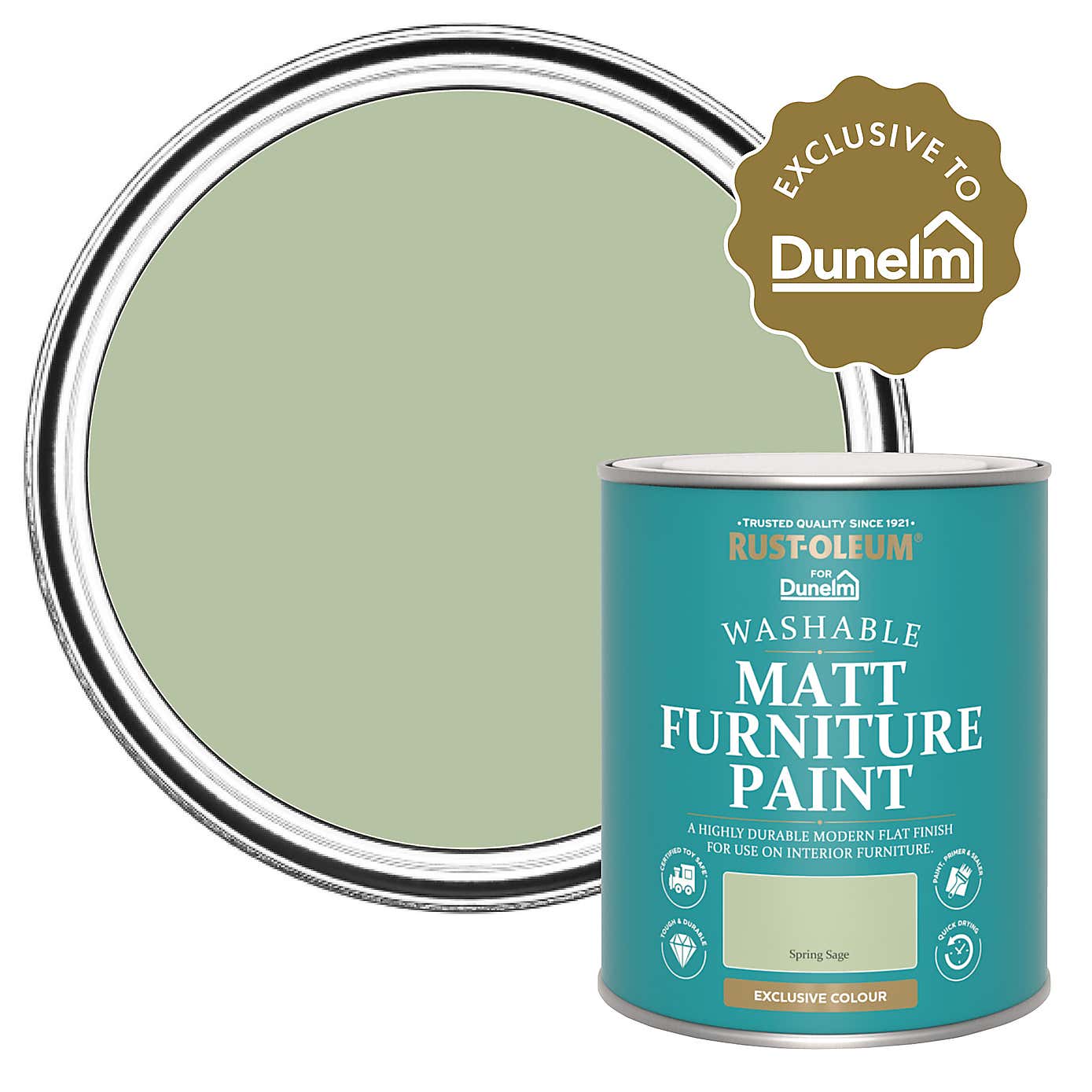 Rust-Oleum Spring Sage Matt Furniture Paint