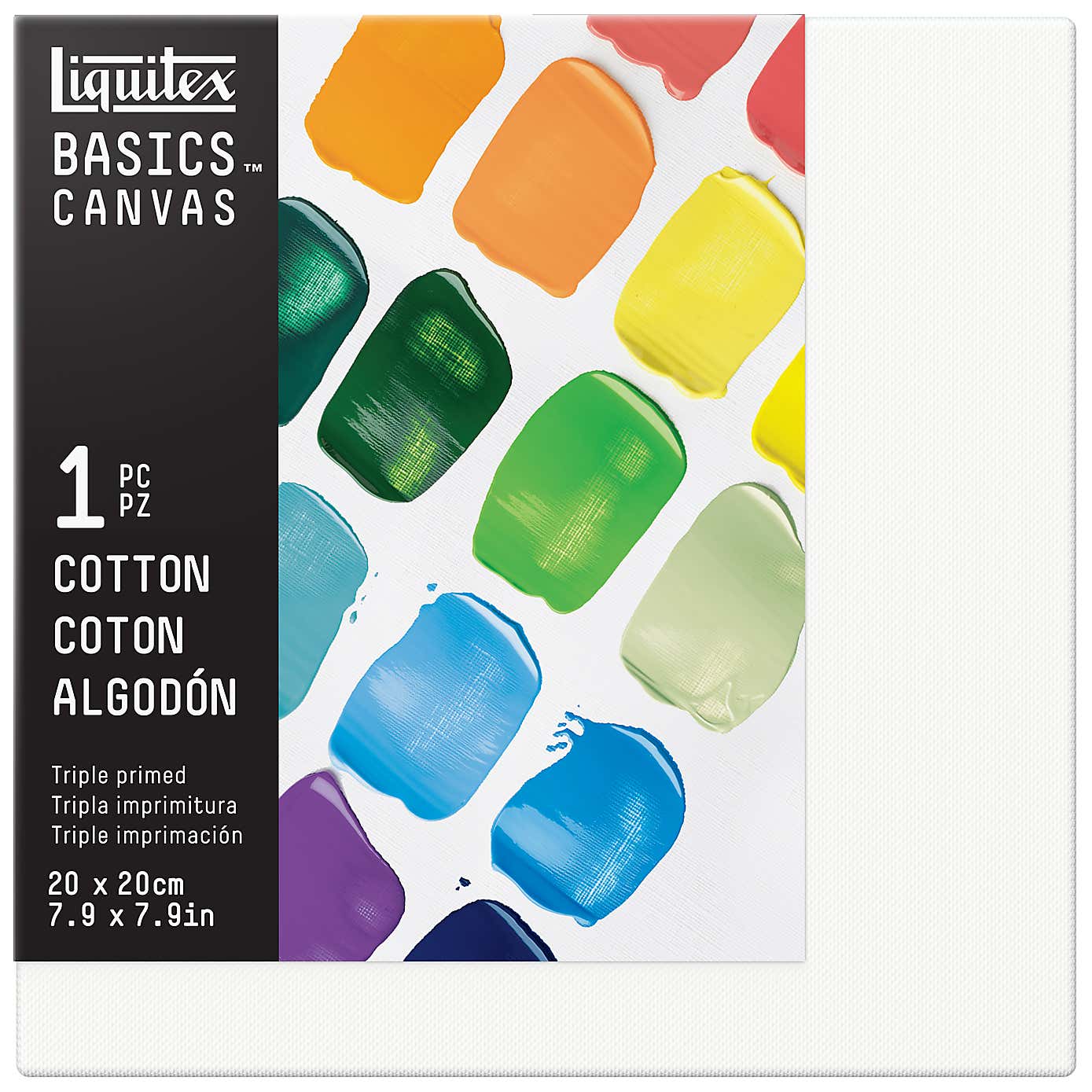 Liquitex Single Cotton 20 x 20 Canvas