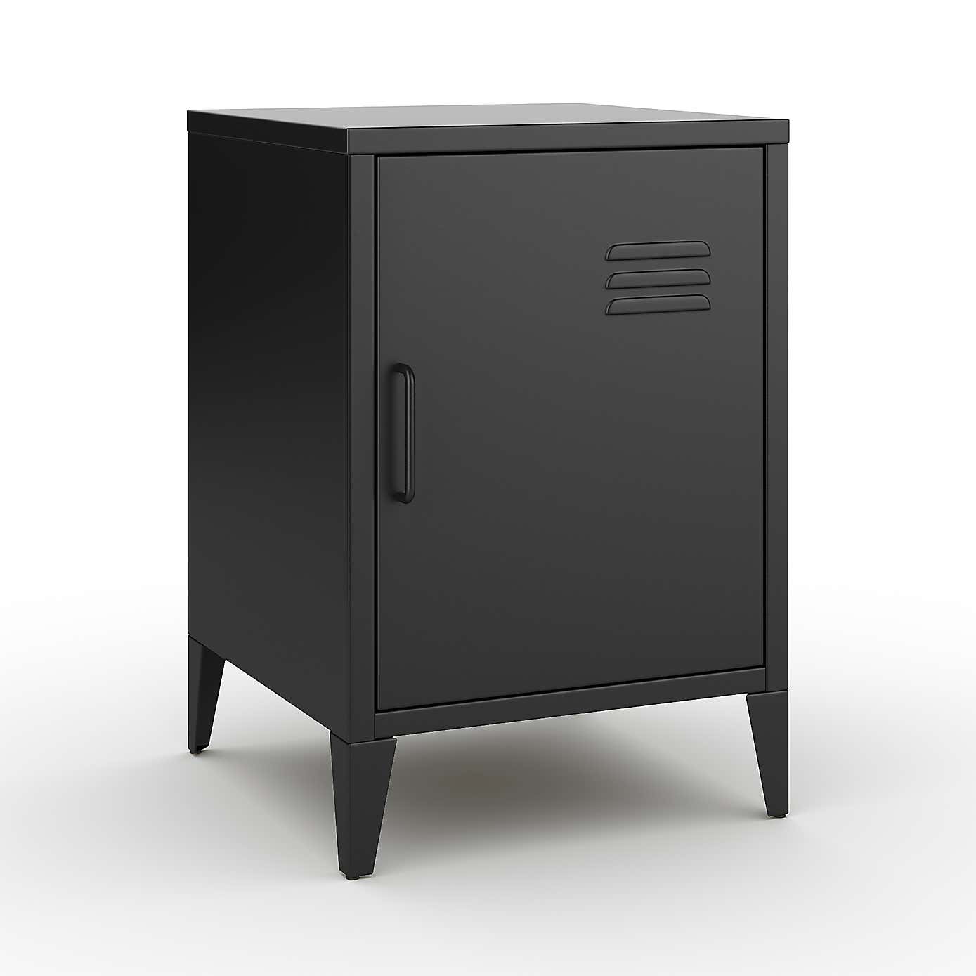 Helga Metal Bedside Table
