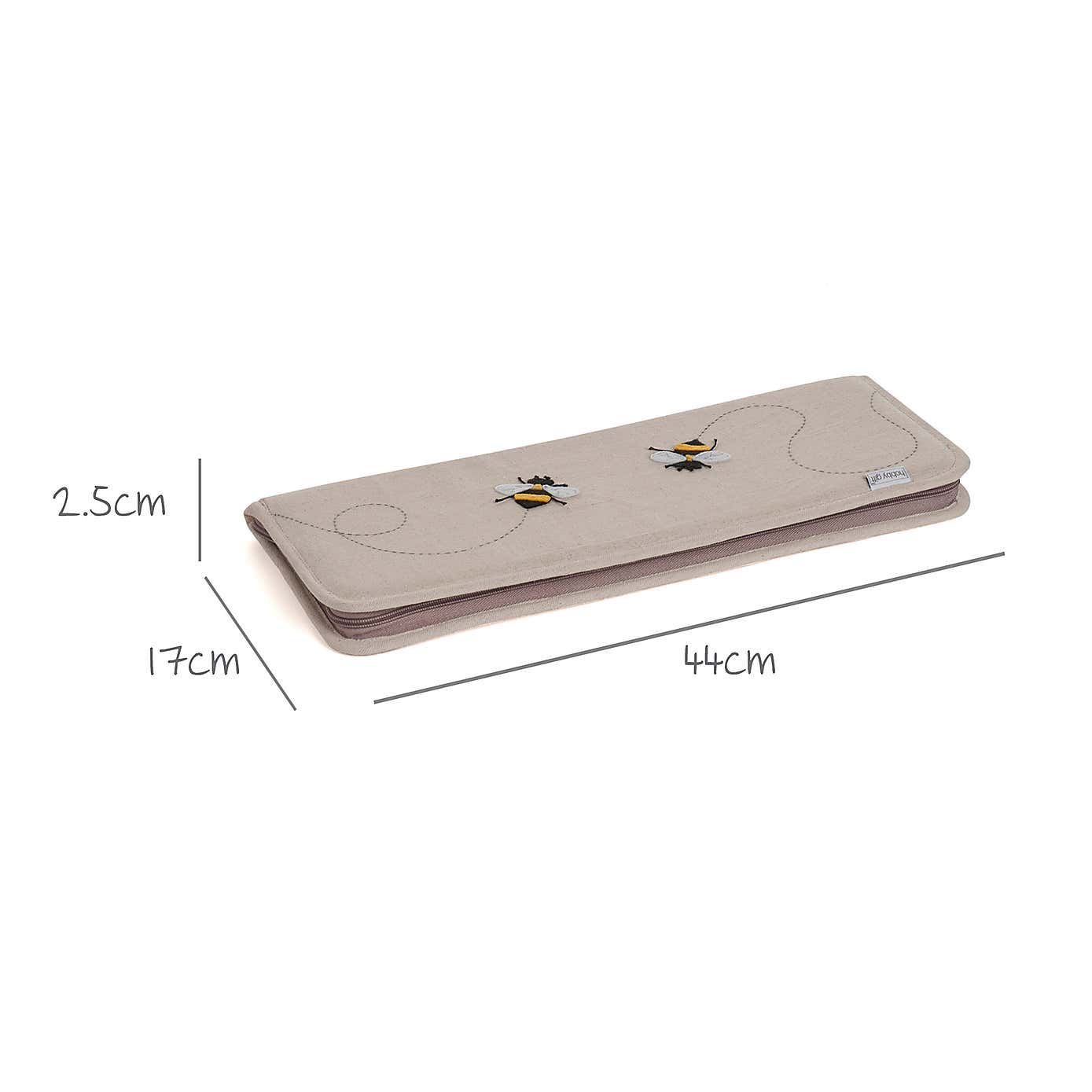 Hobby Gift Linen Bee Applique Hard Hook Pin Organise