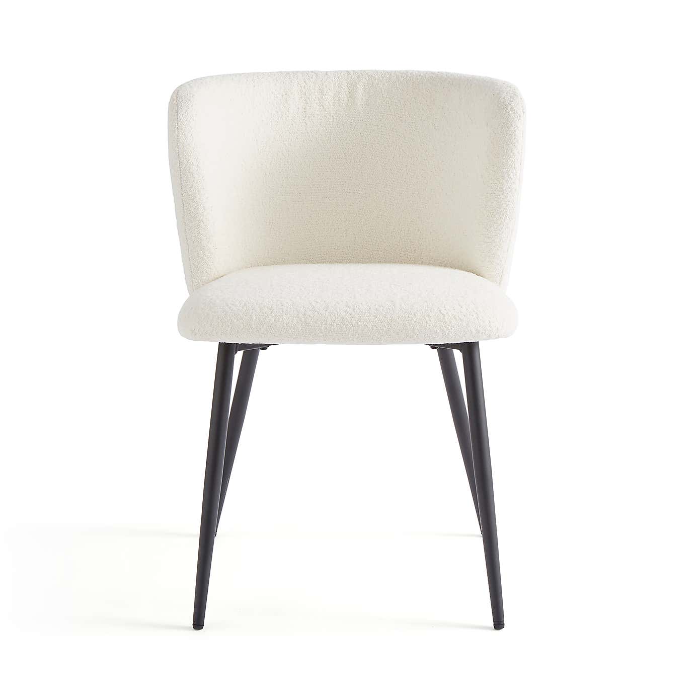 Mandy Dining Chair, Boucle