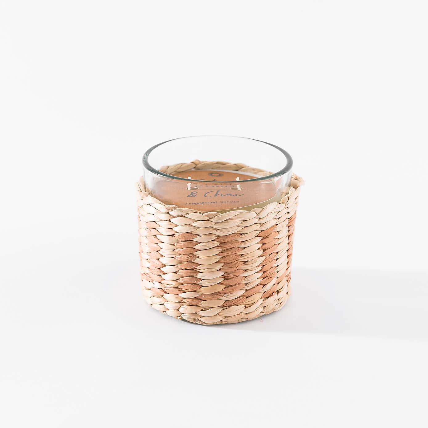 Woven Citrus & Chai Multi Wick Candle