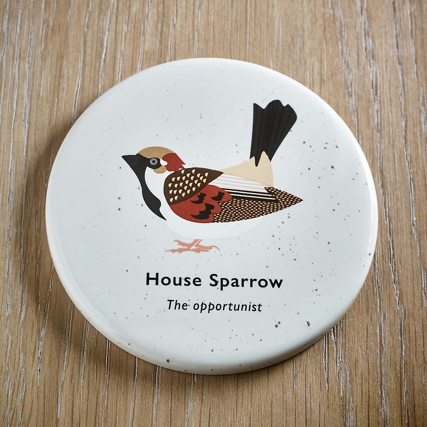 Birds Sparrow Mug & Coaster Set