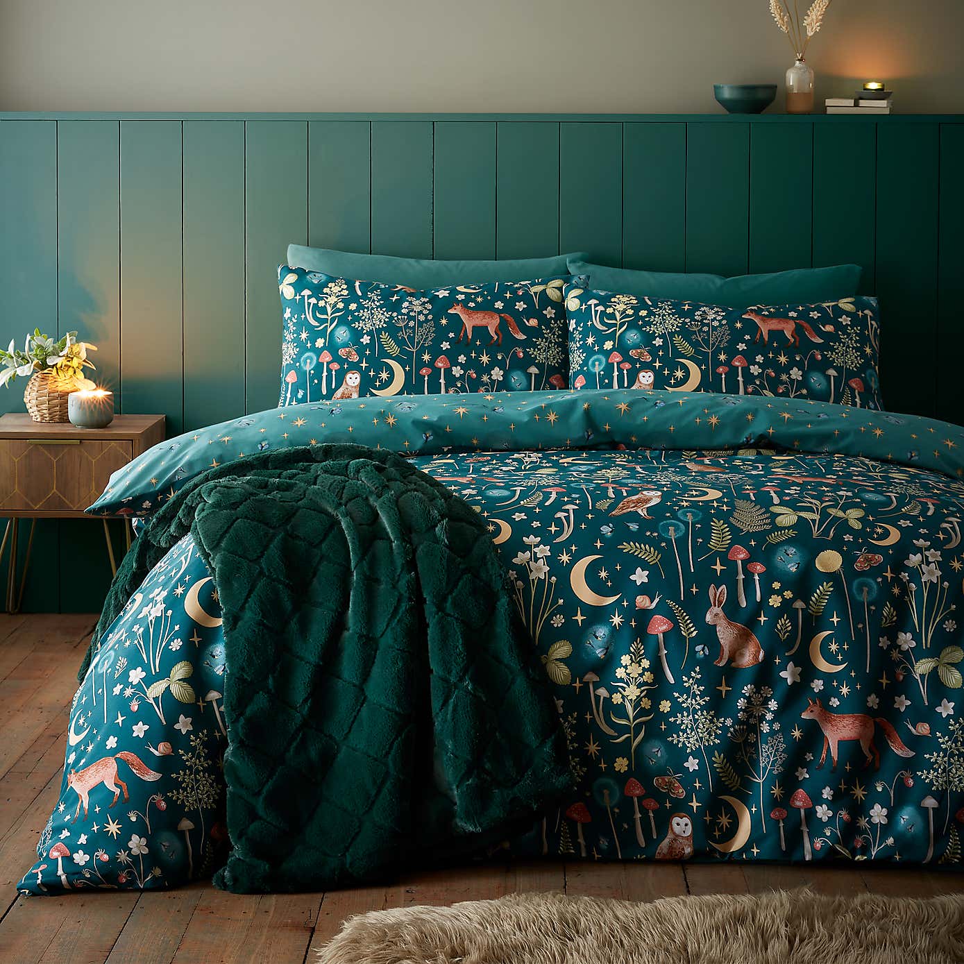 Catherine Lansfield Enchanted Twilight Duvet Cover Set