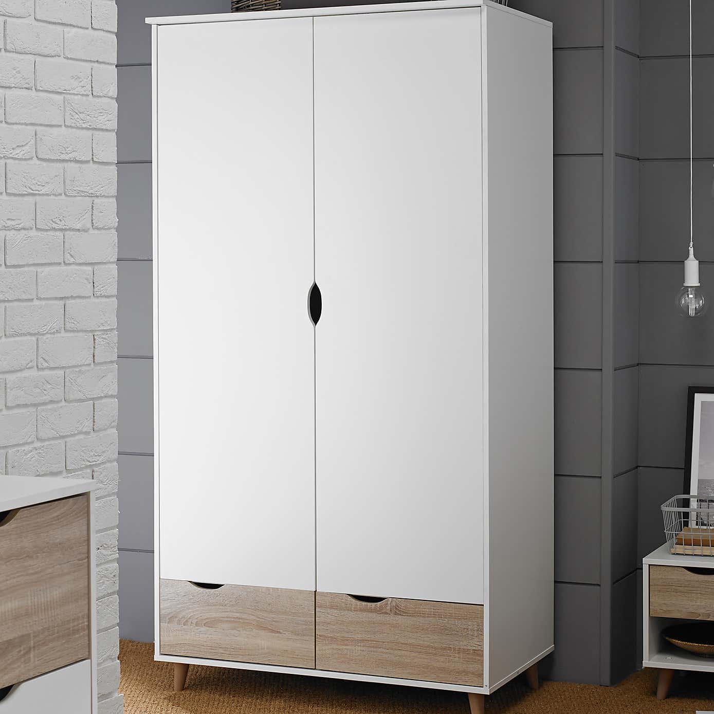 Stockholm Double Wardrobe