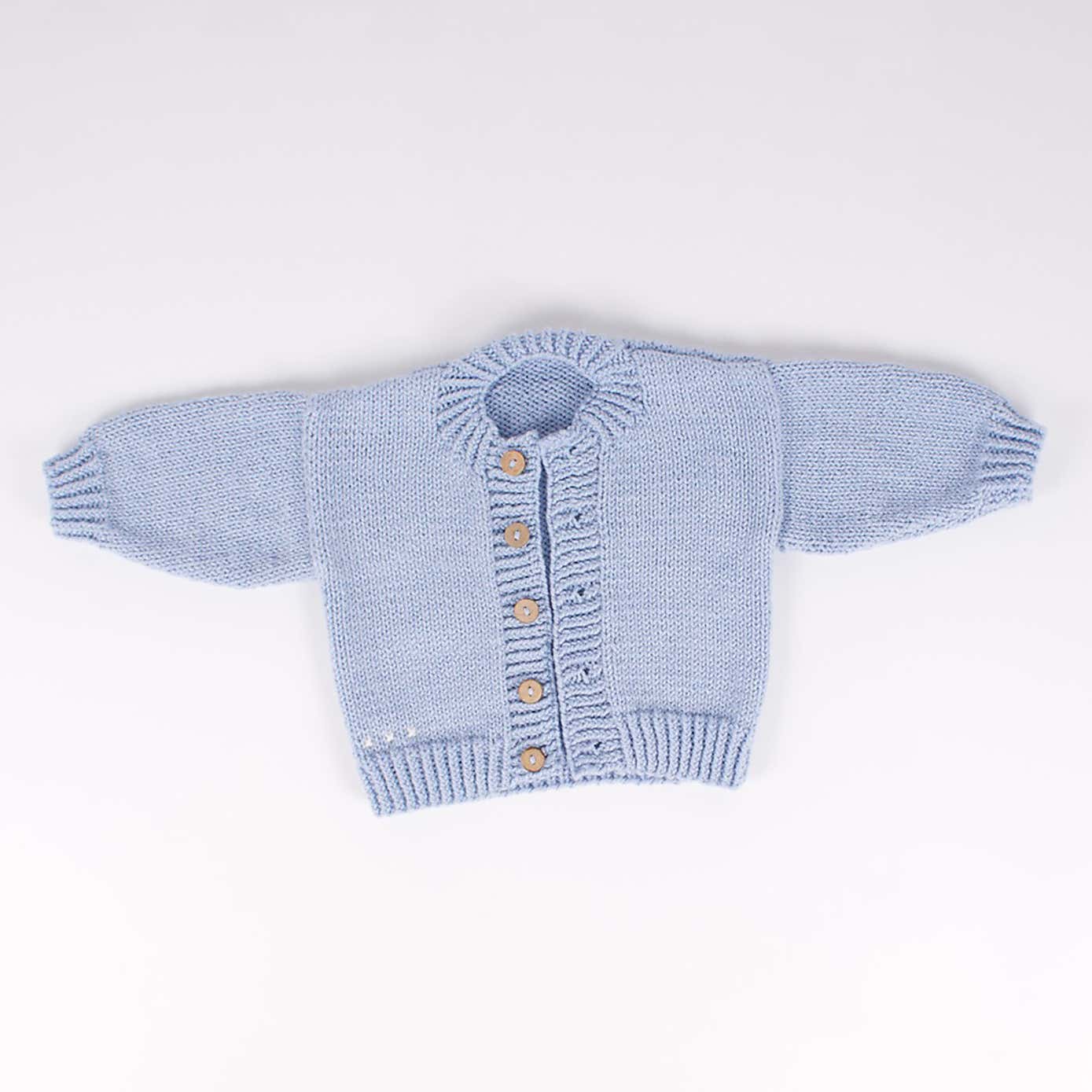 Wool Couture Baby Cardigan Knitting Kit