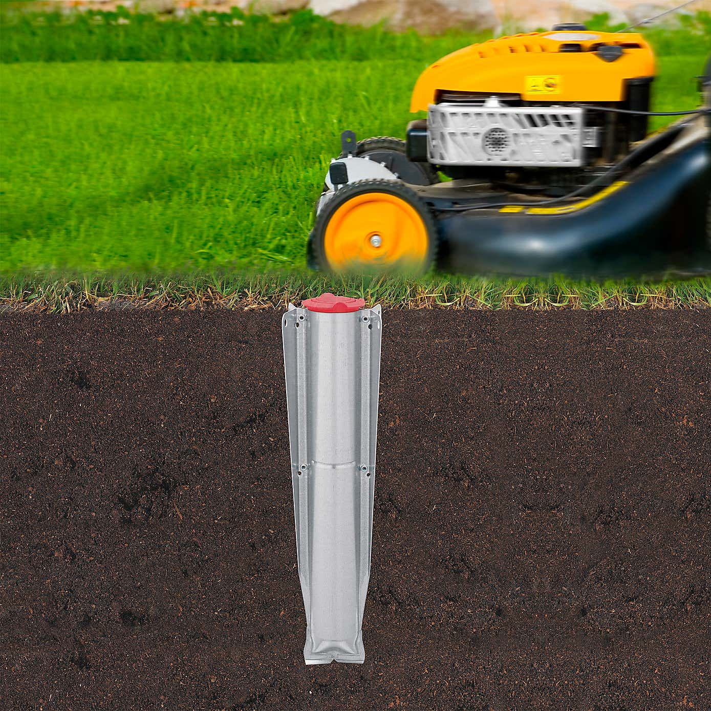 Brabantia 60 Metre 4 Arm Rotary Liftomatic Airer