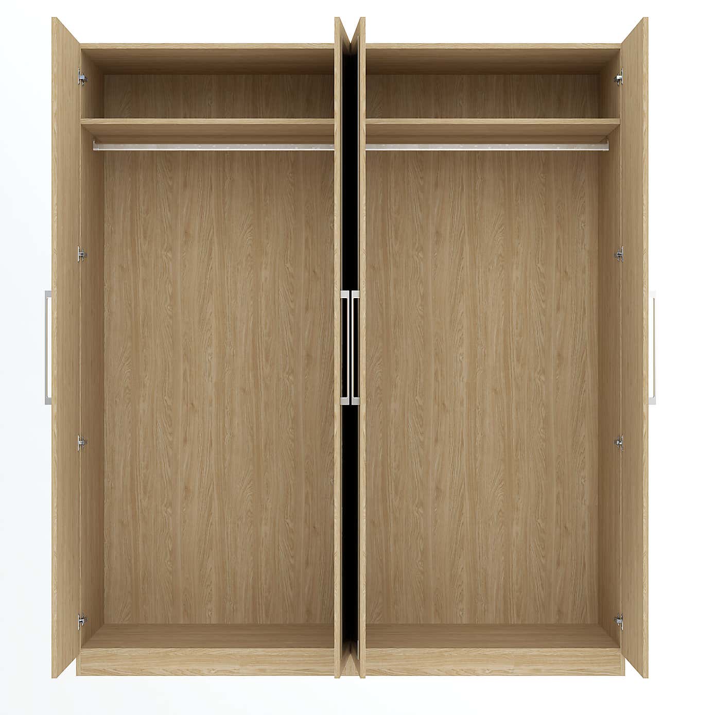 Foster 4 Door Wardrobe
