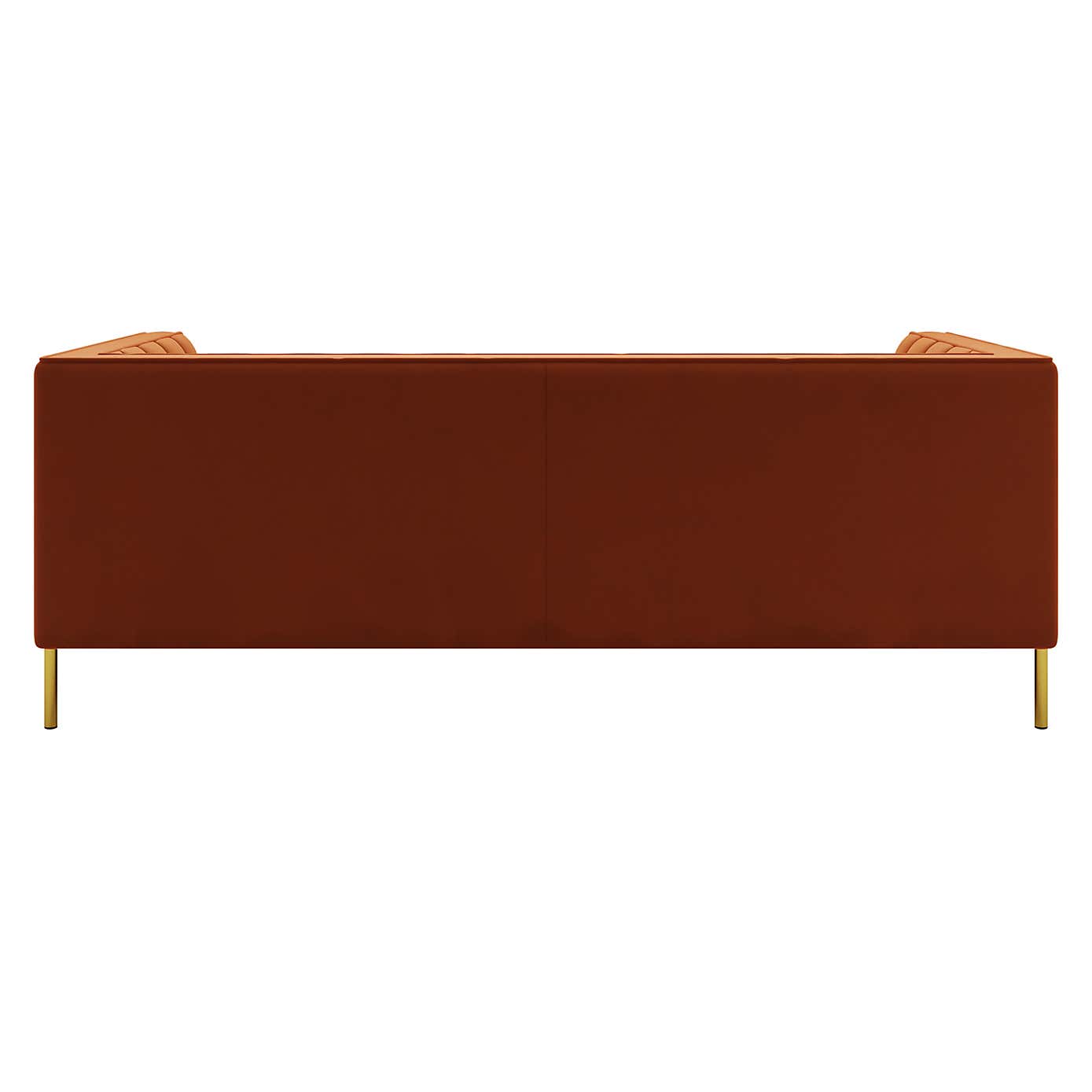 Bellamy Velvet 3 Seater Sofa - Grey