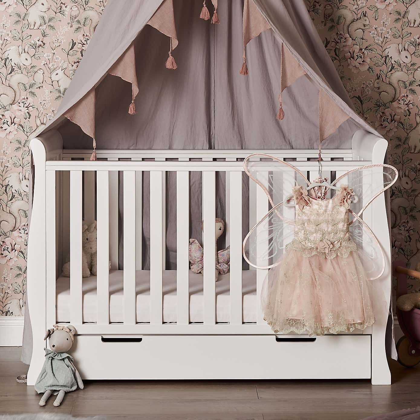 OBaby Stamford Mini Cot Bed