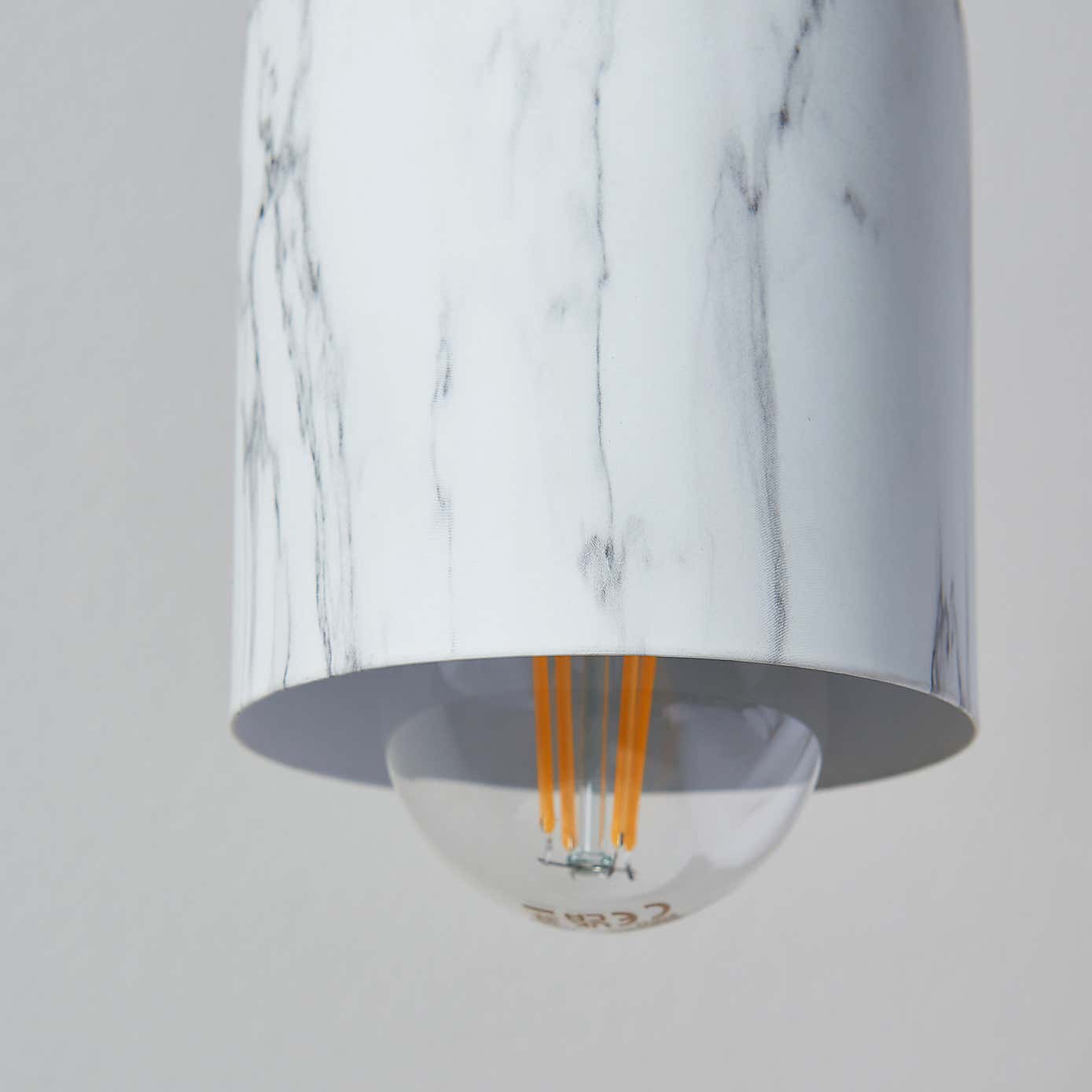 Levi Marble Adjustable Pendant Light