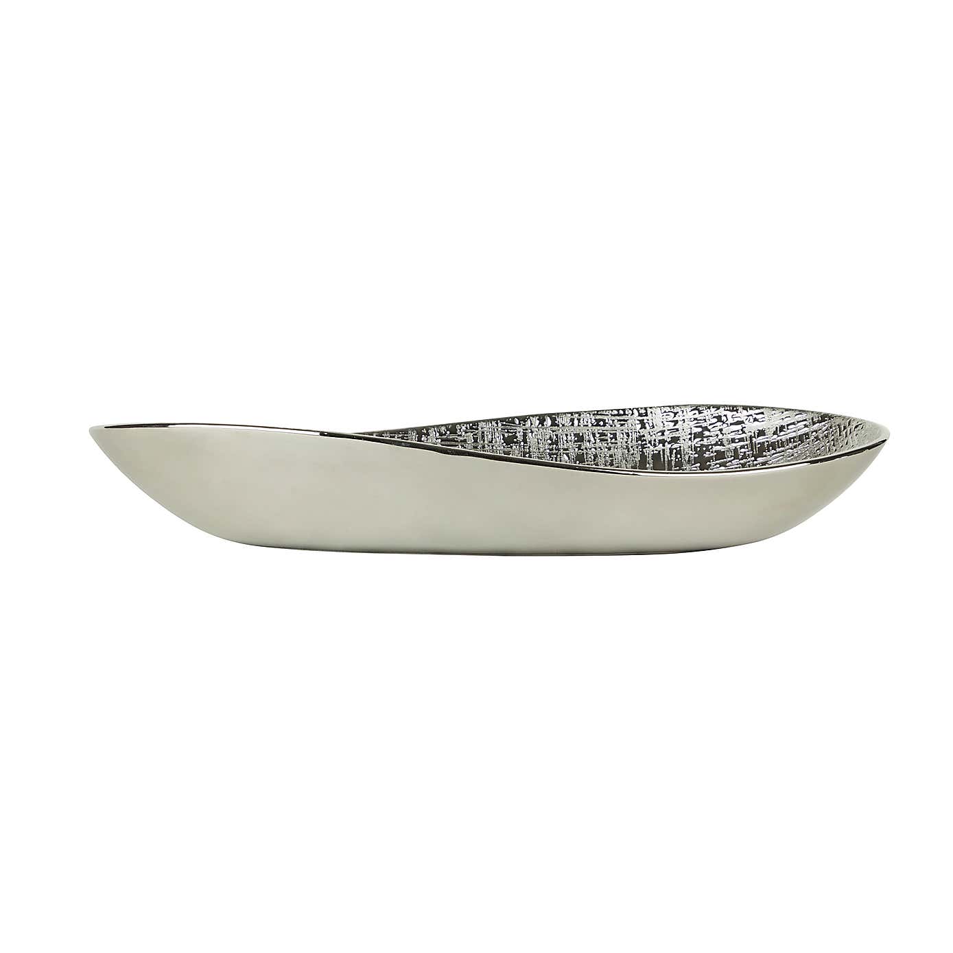 Silver Romano Oval Dish