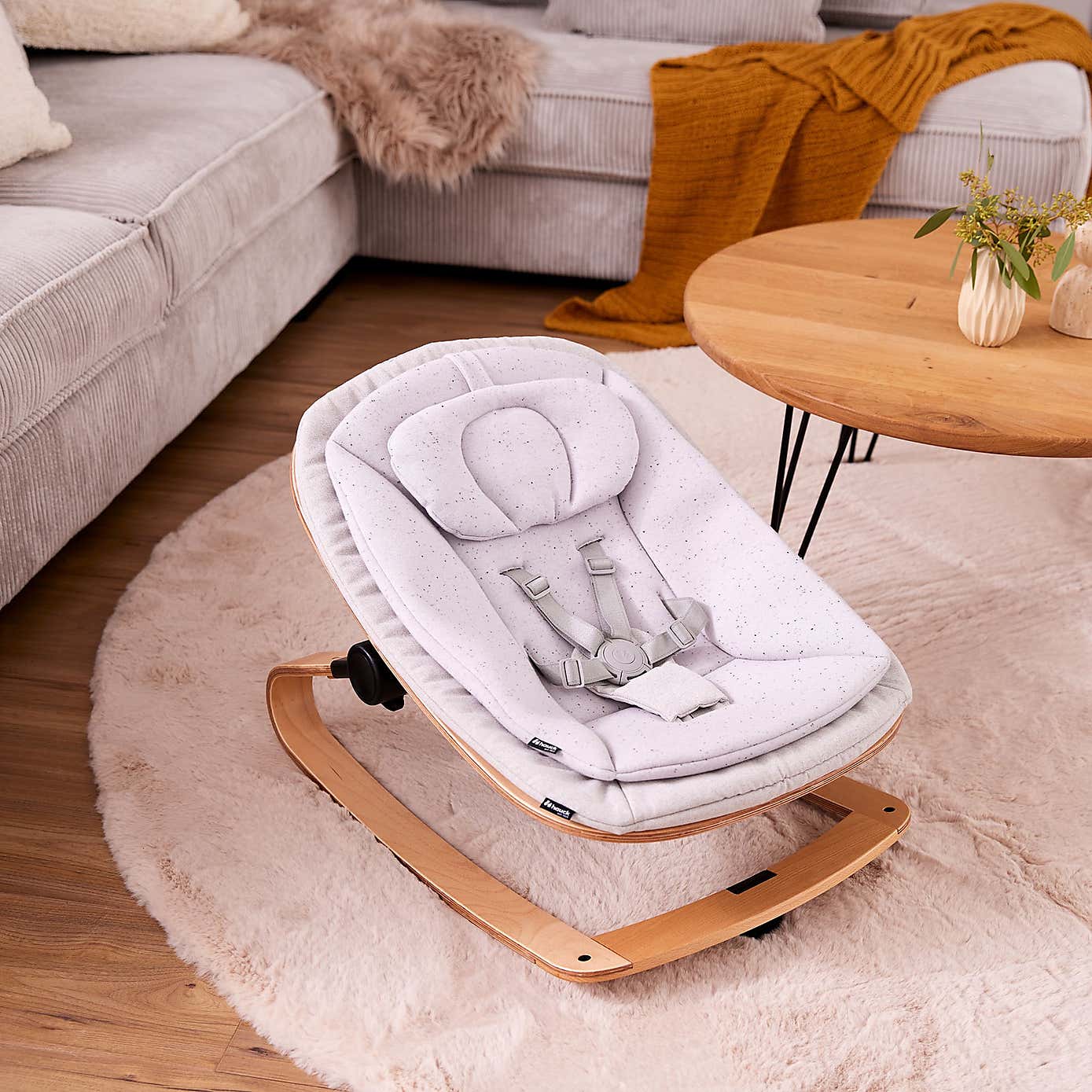 Hauck Wooden Highchair Bouncer