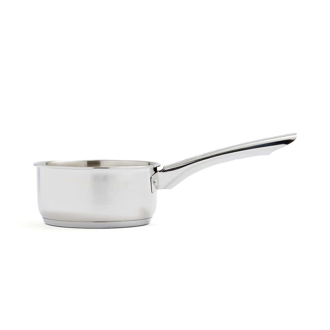 Essentials Stainless Steel Milk Pan, 14cm