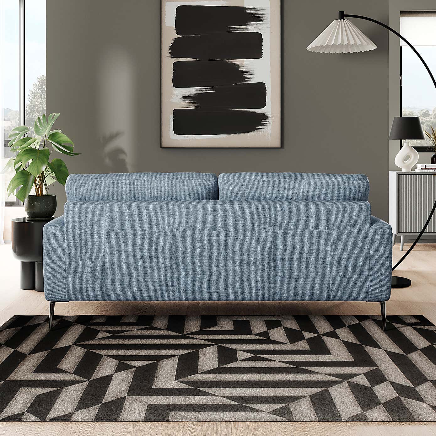 Lawson Chunky Tonal Weave 3 Seater Sofa