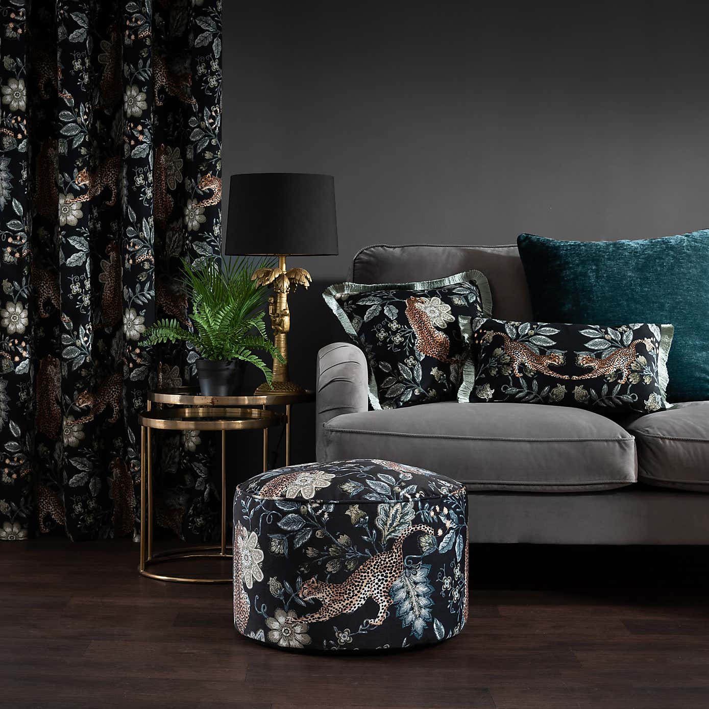 Paradise Cheetah Pouffe