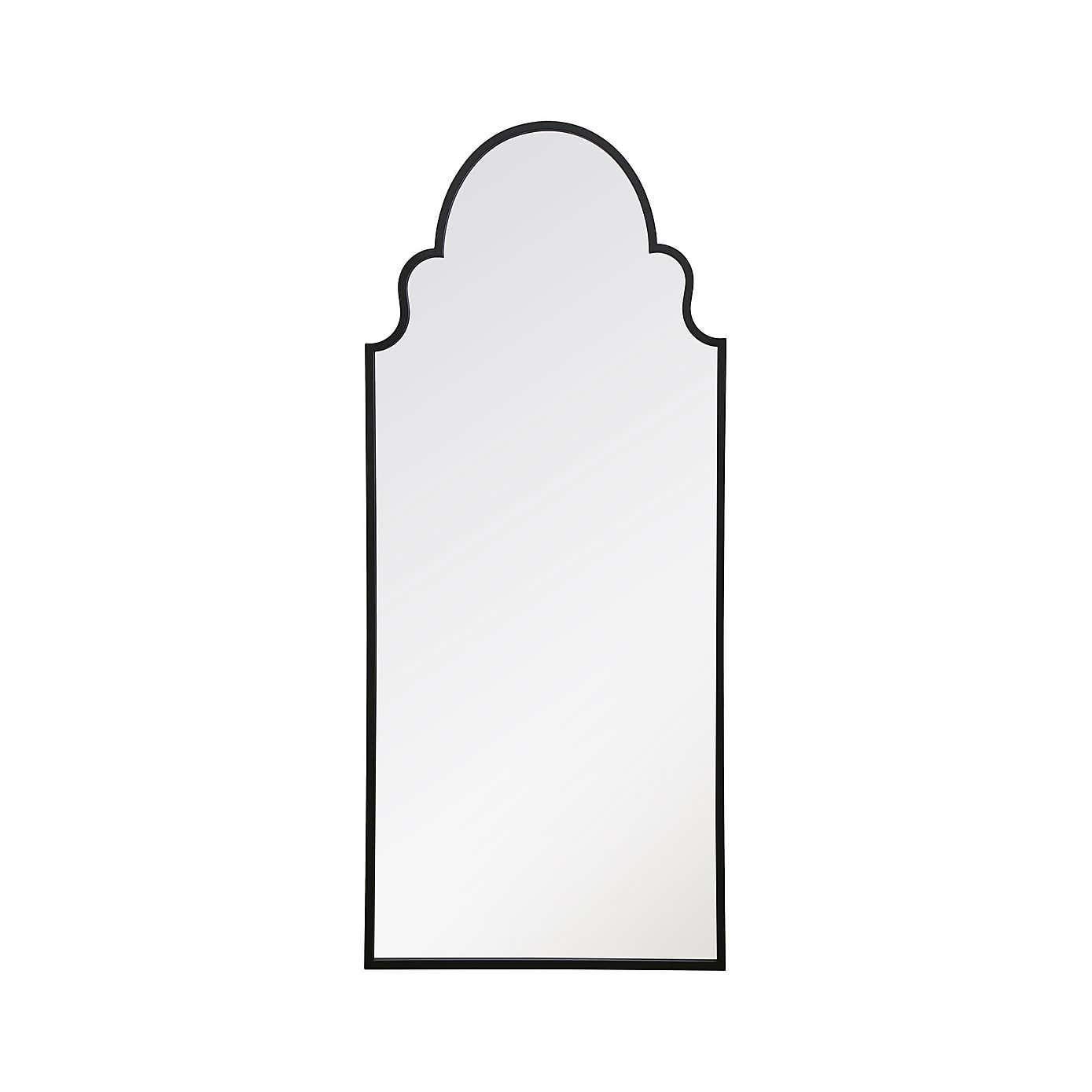 Arcus Crown Arched Indoor Outdoor Full Length Wall Mirror
