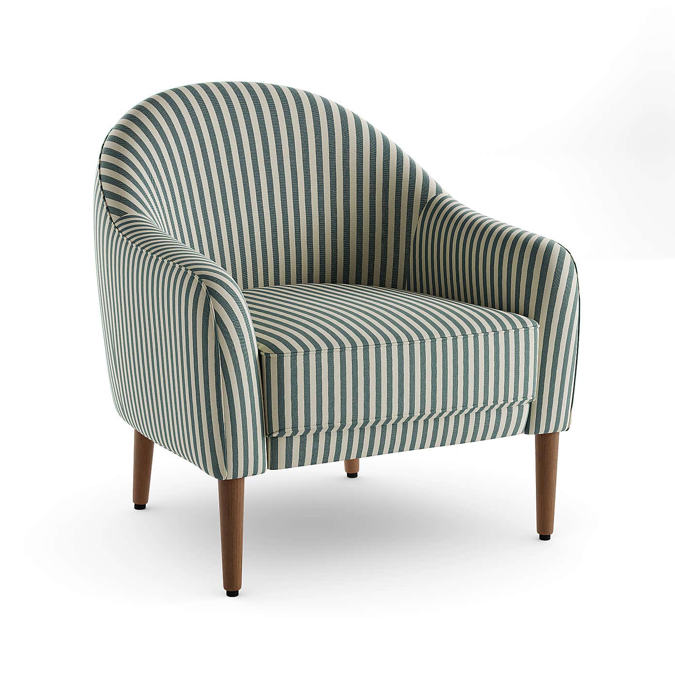 Kaspar Woven Linford Stripe Tub Chair