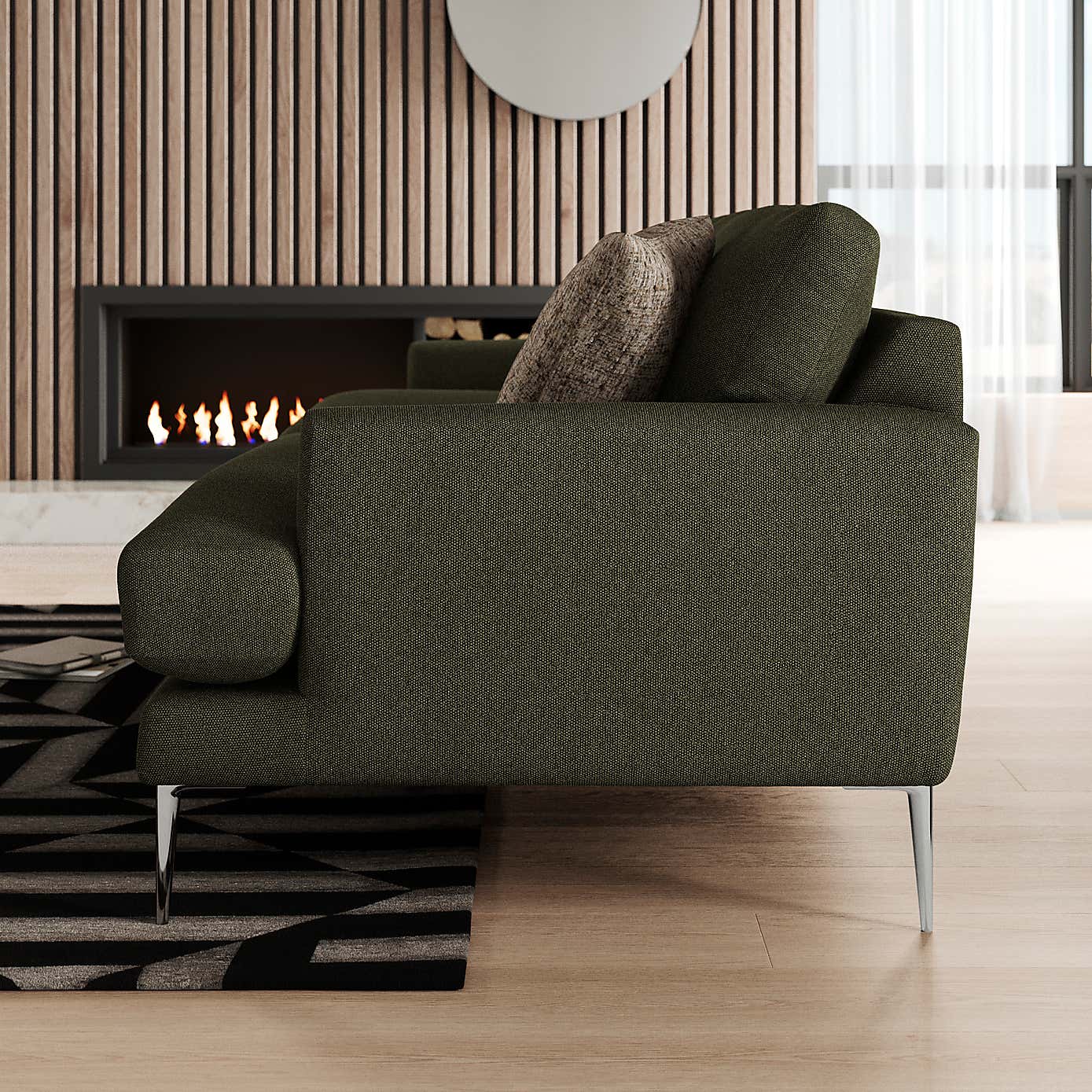 Tonal Boucle Fabric Sample