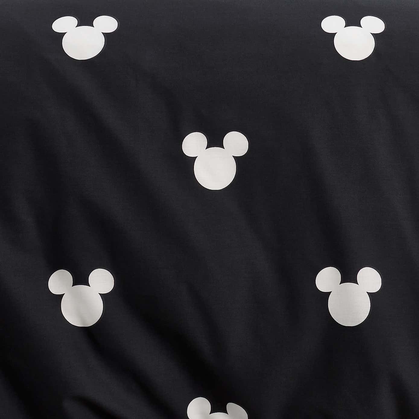 Mickey Mono Duvet Cover and Pillowcase Set