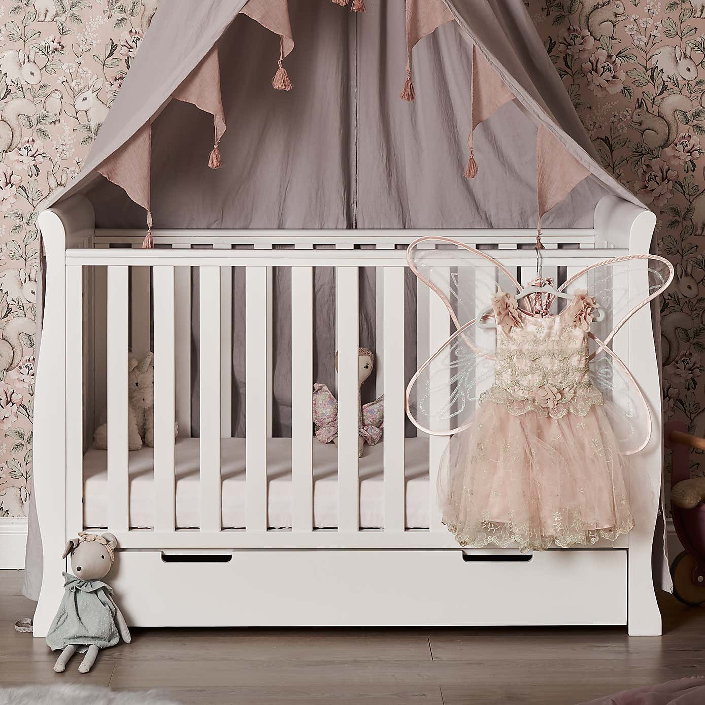OBaby Stamford Mini Cot Bed