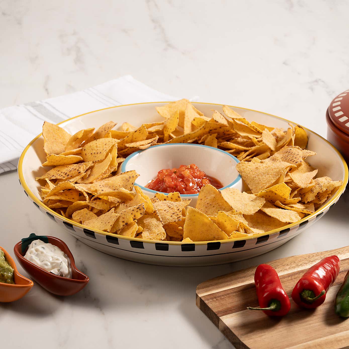 Chip and Dip Platter