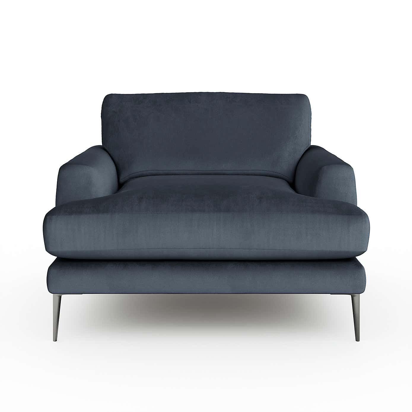 Lawson Matte Plush Velvet Snuggle Chair