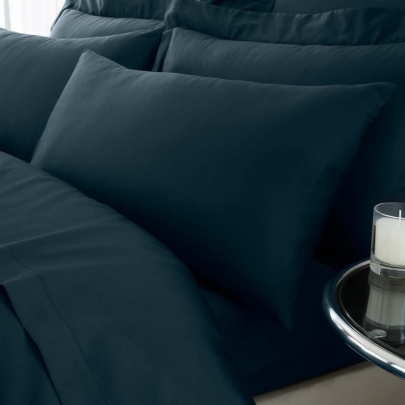 Hotel T230 Cotton Sateen Standard Pillowcase Pair