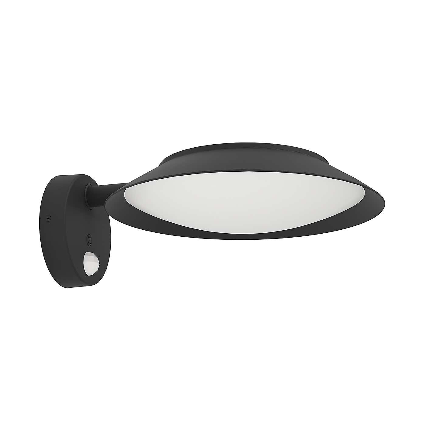 EGLO Cerrisi LED Indoor Outdoor Solar Wall Light
